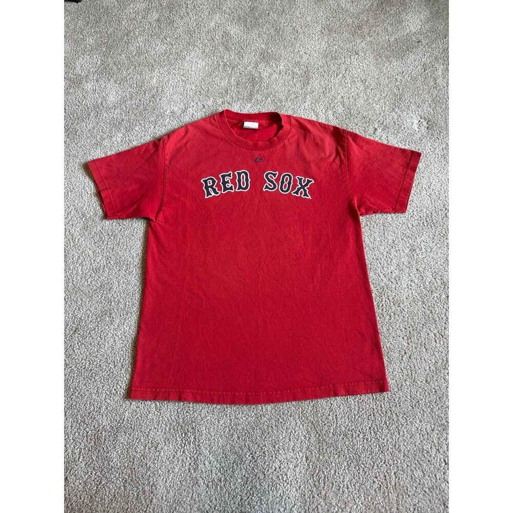 Carl Crawford Boston Red Sox Men’s Majestic Tee Size Large